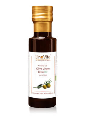 botella de aceite de oliva linovita